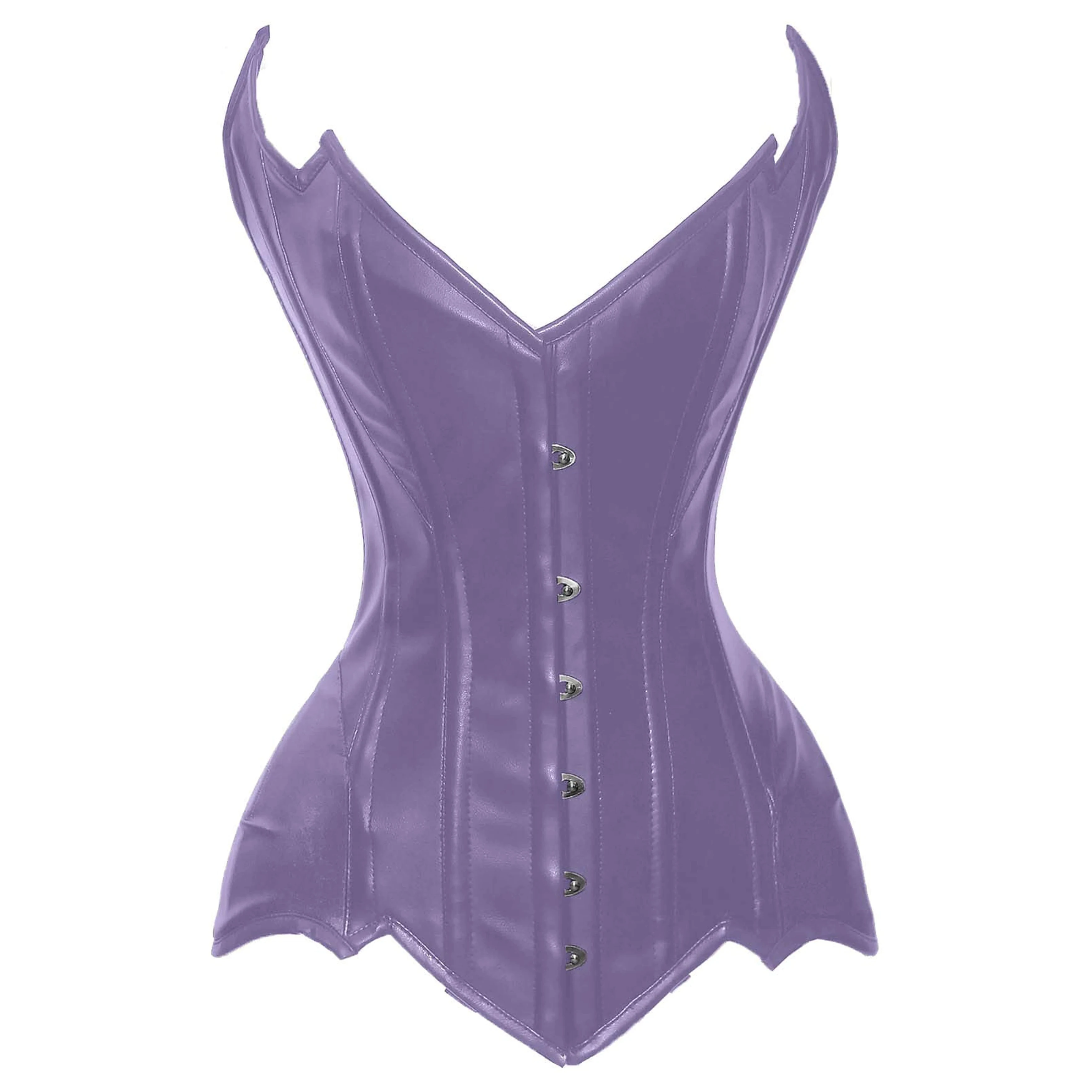 Wholesale Price Bustier Top Gothic Leather Corsets High Quality Real Leather Vintage Corset Top