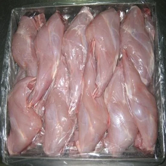 
Frozen Rabbit Back Meat boneless for sale 