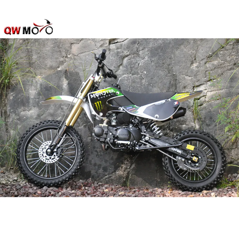 QWMOTO 125cc dirt bike 4 stroke engine cross 125cc pit bike off road 125cc super pocket bike