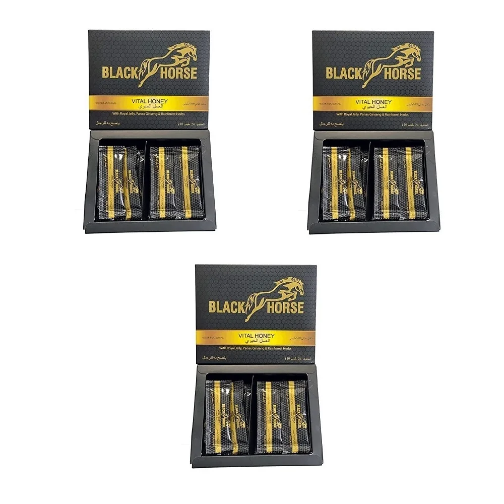 Reducing Sugar 76 % Improve Blood Circulation Pure Honey 10g Per Sachet Black Horse Honey In Luxurious Box