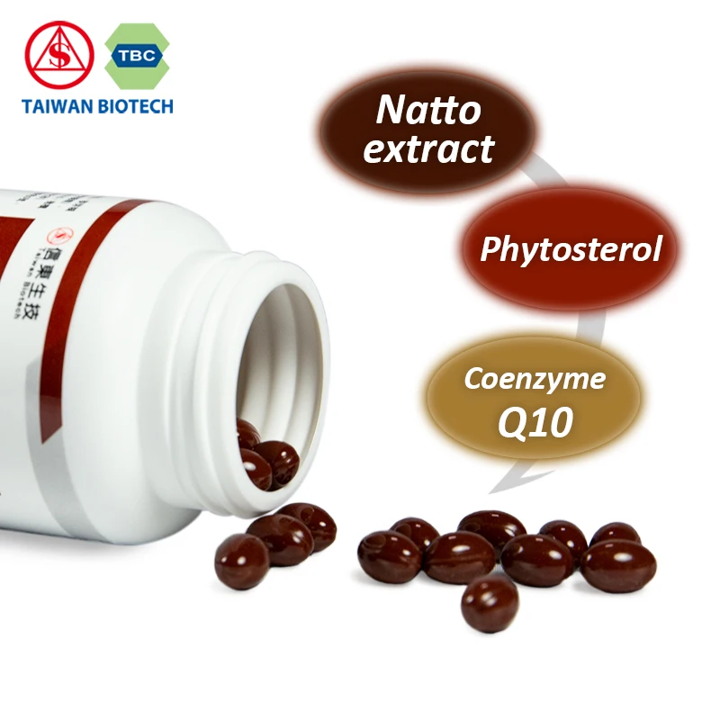 
 Sintong травяной Наттокиназа плюс coq10 добавка Мягкий гель  