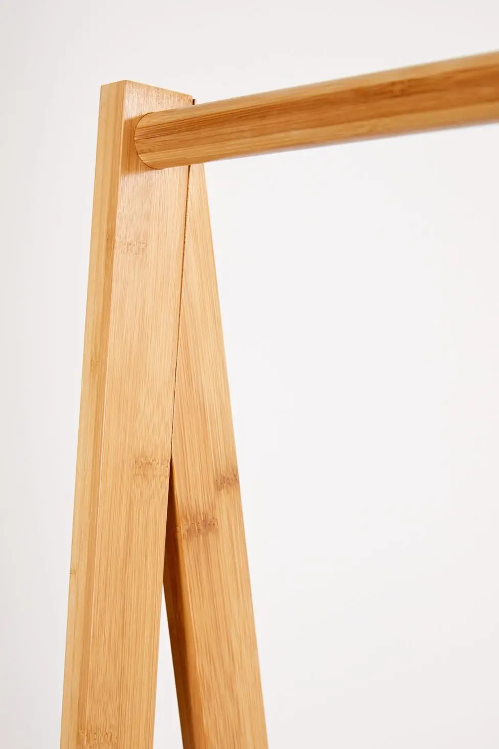 Multifunctional Wooden Shoe Rack Display Storage Shelf Bamboo Garment Clothes Hanging Rack Stand