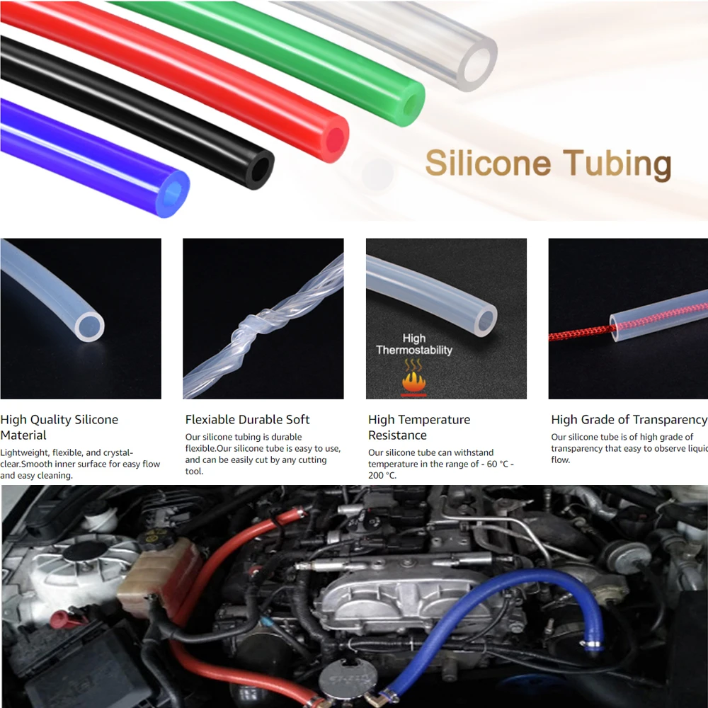 Китайский завод Лидер продаж латексная трубка шланг из натурального каучука и латекса Синий Нейлоновый силиконовый 1/2 дюйма