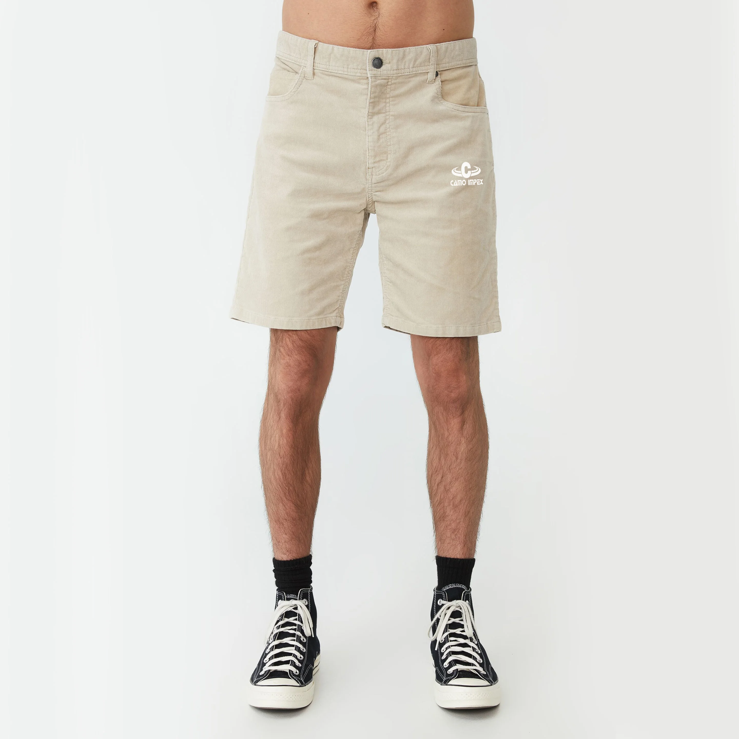 Men Custom New training Biker Gym Slim Fit Shorts For Men With Custom Logo Manufactured By Camo Impex