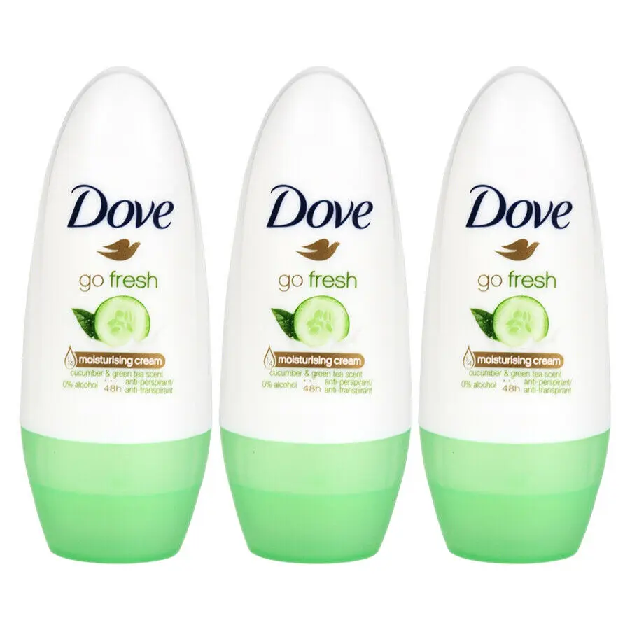 Dove Cucumber & Green Tea Roll On Deodorant 40ml
