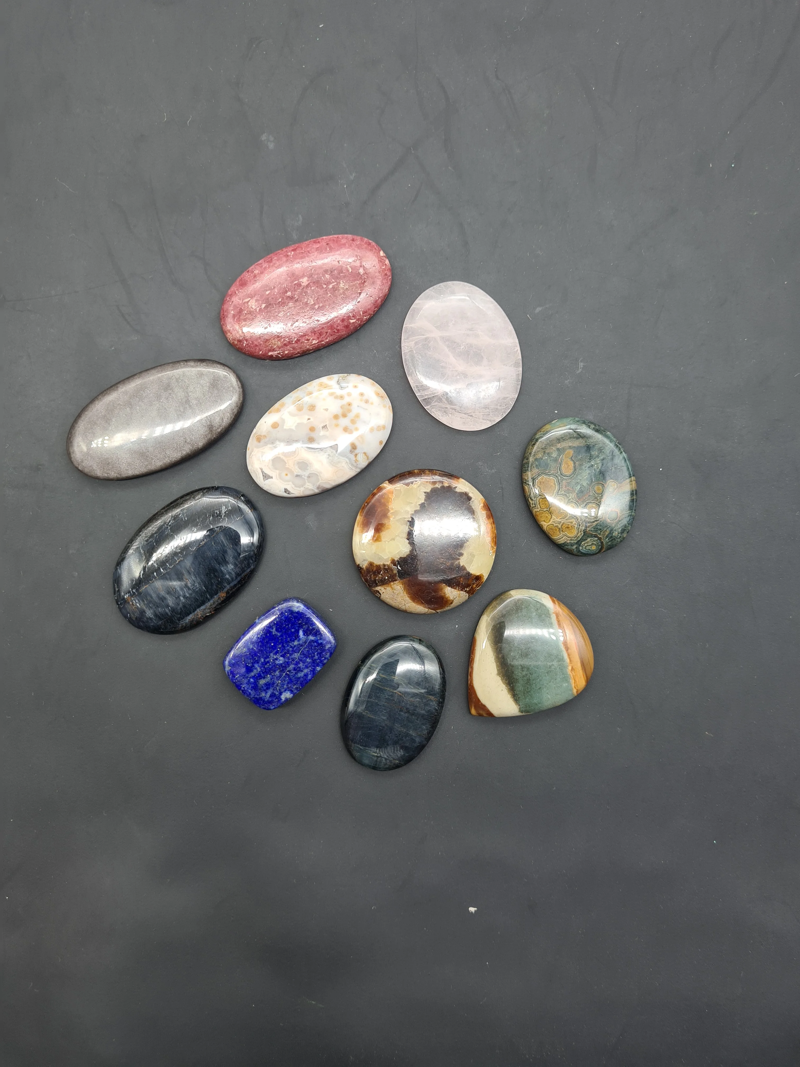 Natural Mixed Gemstone Lot Wholesale Mixed Gemstone Cabochon