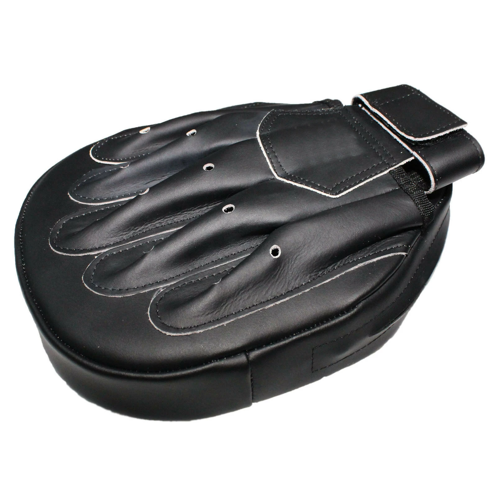 Wholesale Custom made leather durable curved kick Focus Pads ,Hook & Jab Mitts Punching Kick Boxing Muay Thai Martial Arts