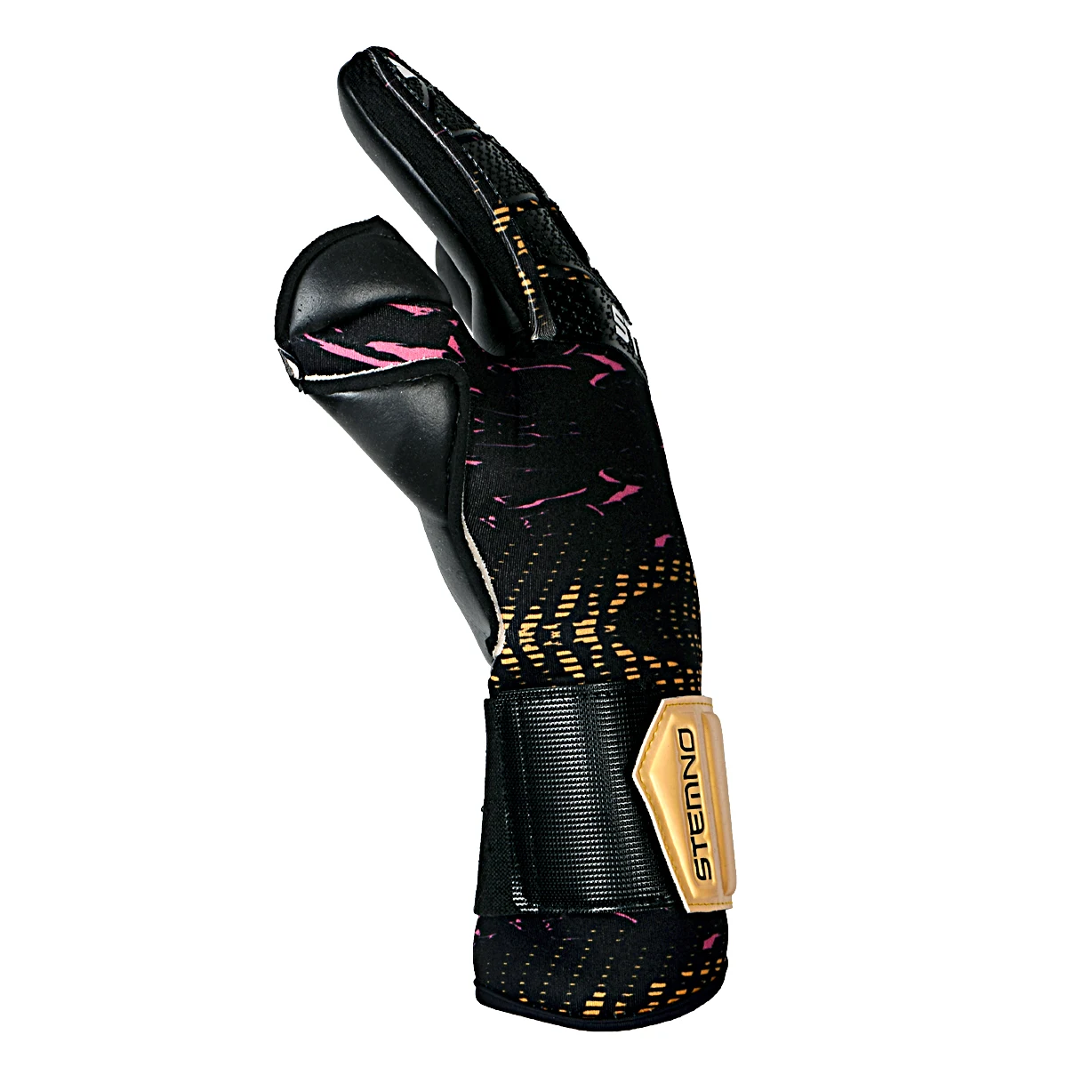 German new baisc cheap price neoprene sublimation and silicone printing top quality professional keeper gloves