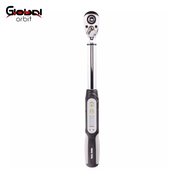 Hardware 1-85Nm 3/8 Inch Reversible Drive Ratchet LCD Display Digital Electronic Torque Wrench