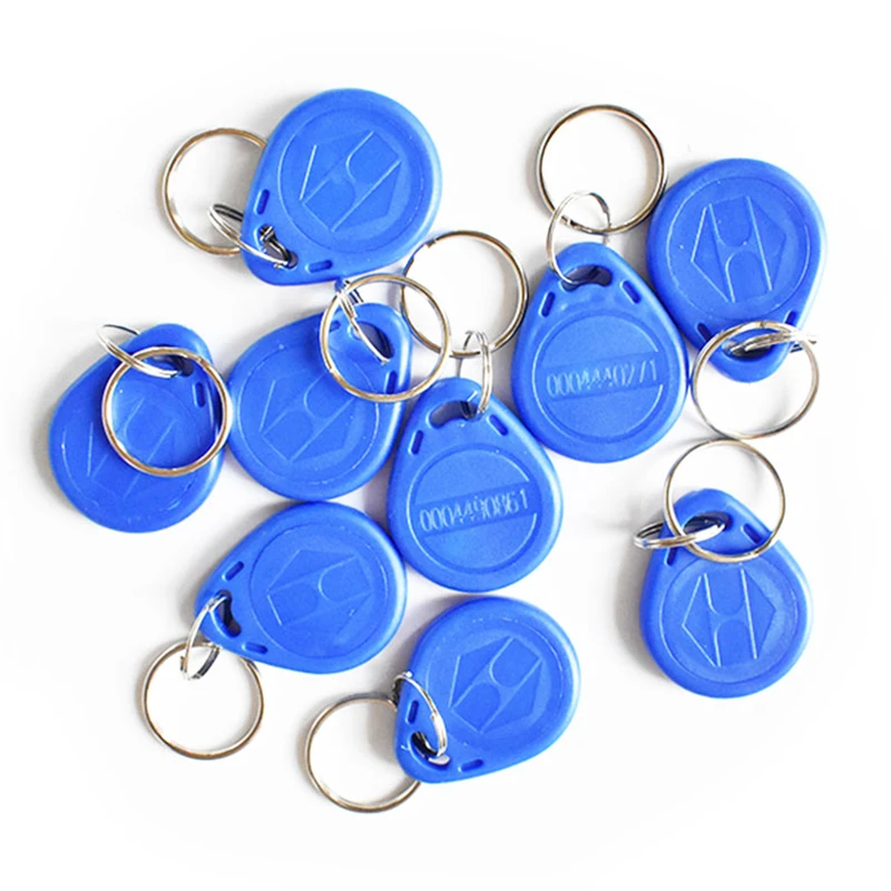 Waterproof Proximity Key fob ABS 125KHz TK4100 Keychain Tag Contactless RFID Keyfob