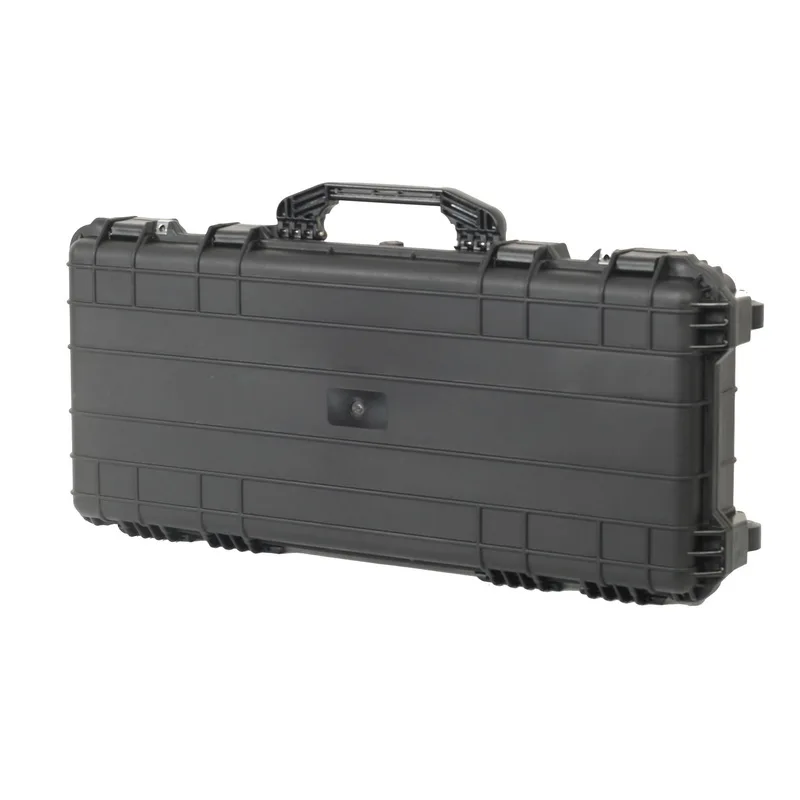 
Wholesale Military and Hunting Carry Gun Box Waterproof Hard Plastic Rifle Trolley Gun Case with Wheels 
