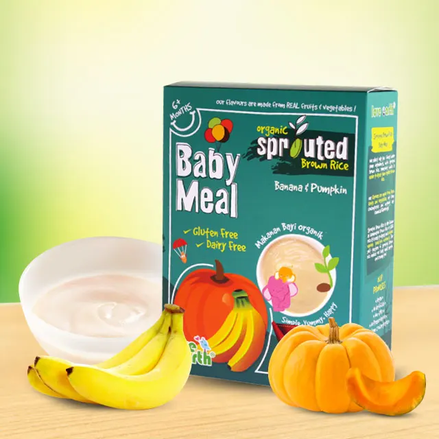 
6  month Baby Meal Banana, Pumpkin & Quinoa  (62014722358)
