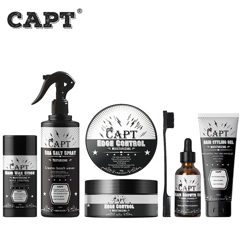 Best Styling Curly Hair Glue Wax Gel Product Manufacturer Man Moisturizing Edge Extra Hold