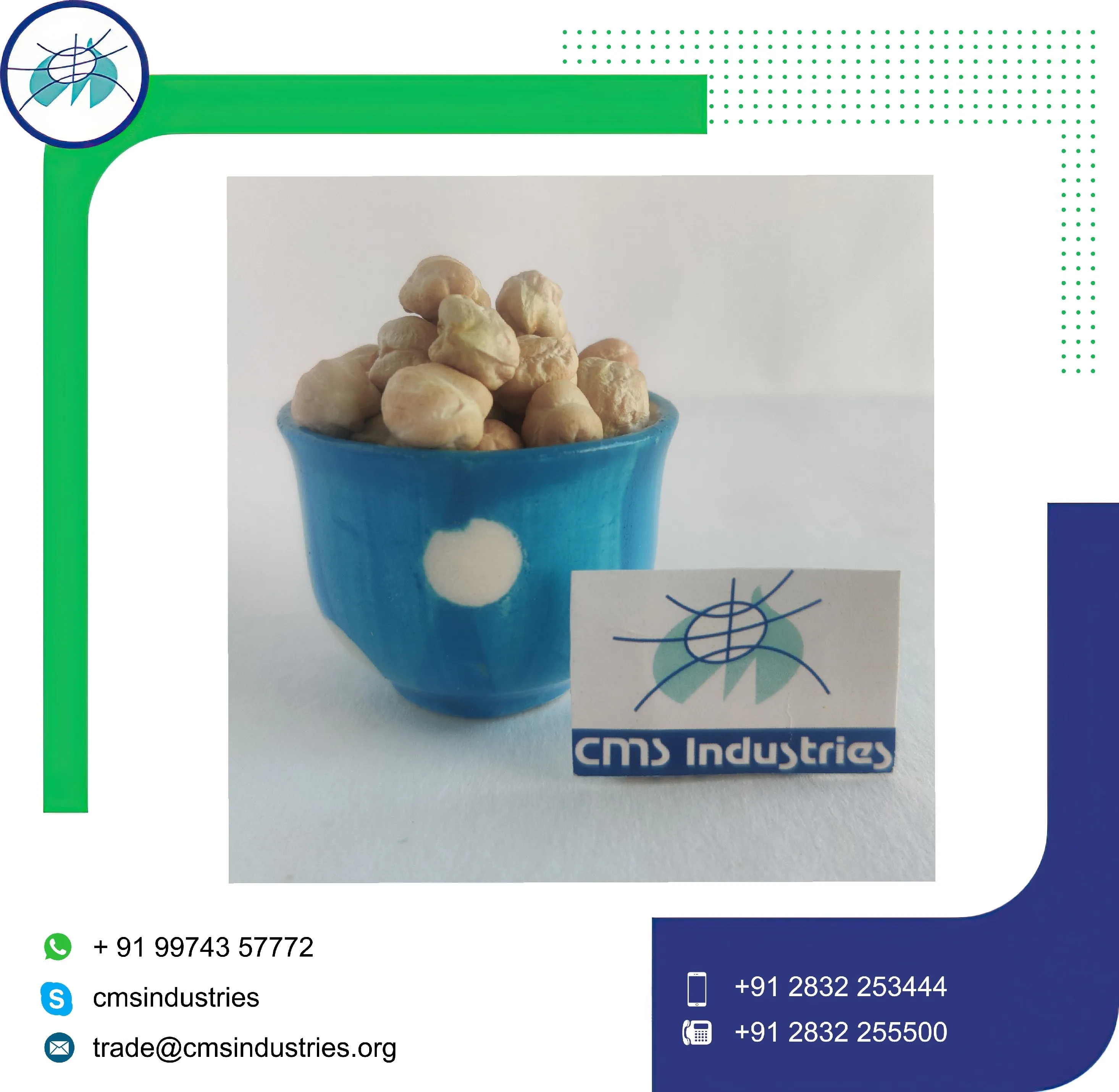 Naturally Extract Chick Peas of Leading Supplier