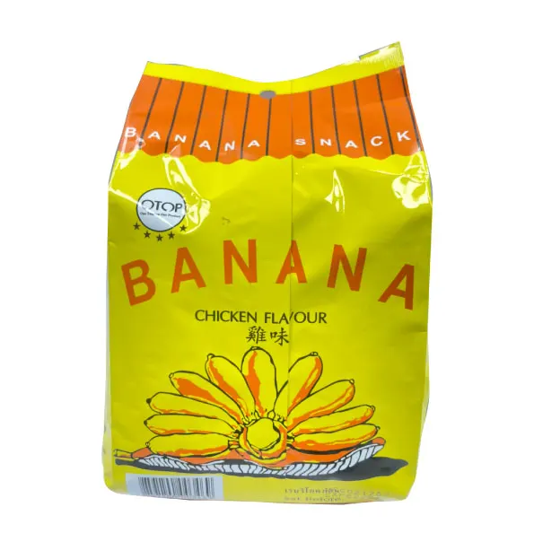 Banana Chips Chicken Flavor  Snack Thailand