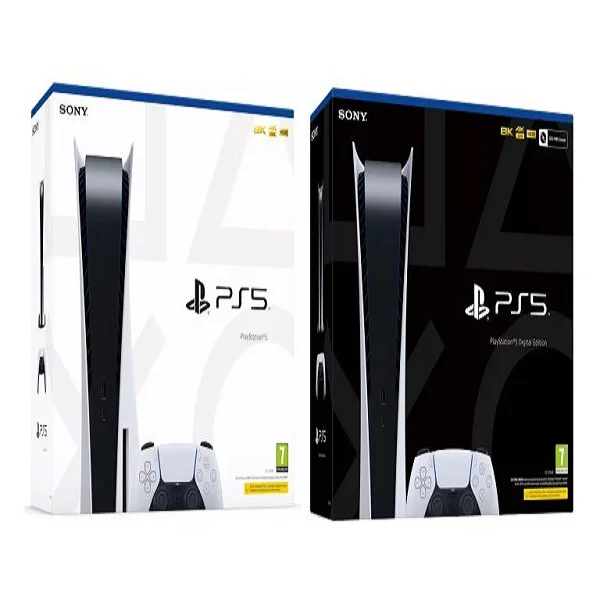 Лучшая Скидка цифровая версия PS5 дисковая с 15 бесплатными играми и 2 контроллерами для новой PlayStation 5