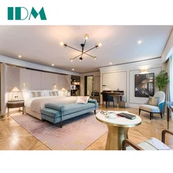 IDM-A39 Professional Design Custom Modern 5 Star Hotel Bed Room Furniture Bedroom Set