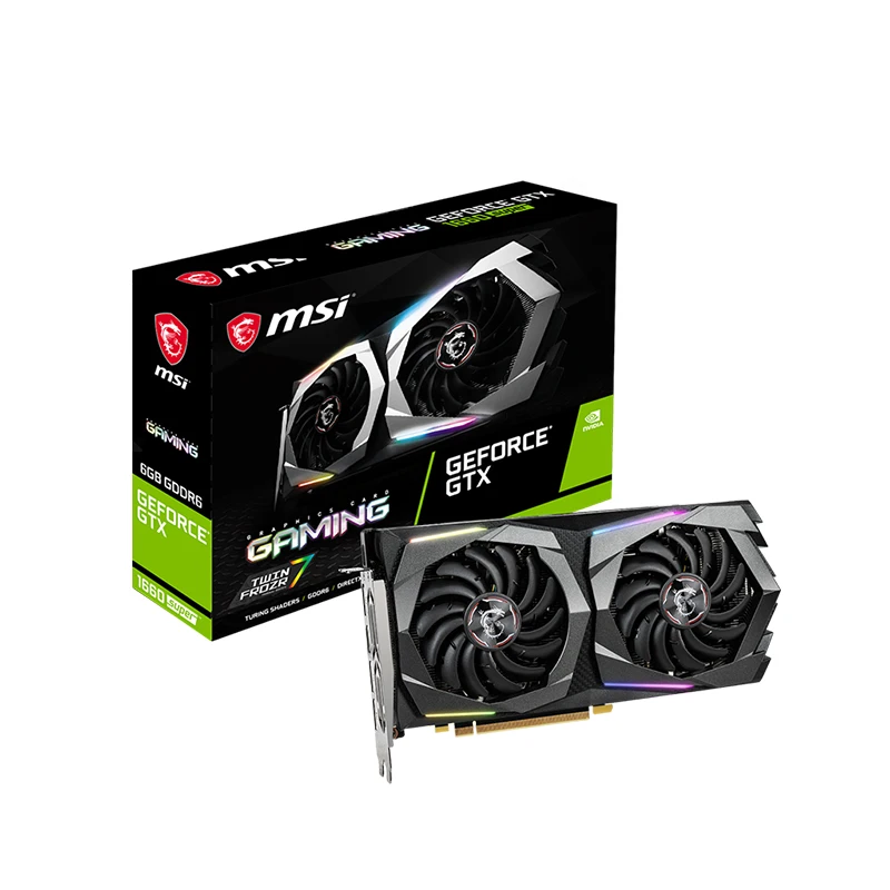 MSI GTX 1660 SUPER GAMING X 6G герметичный пакет для игровых настольных видеокарт