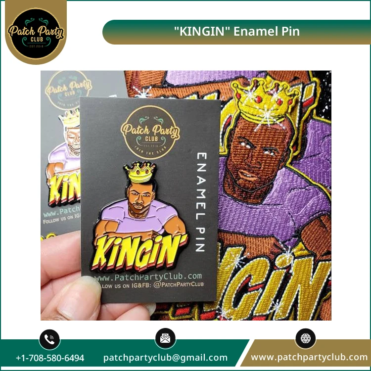  Превосходное качество эксклюзивный дизайн эмалированная Заколка 