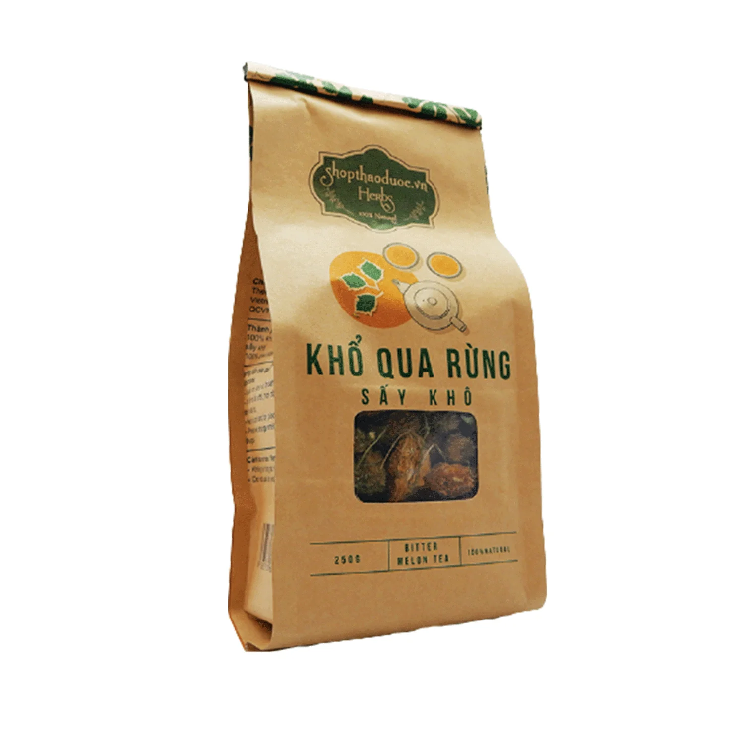 
V-Store Dried Forest Bitter Melon 250g 100% Natural Product From Viet Nam Good For Health Easy To Use 