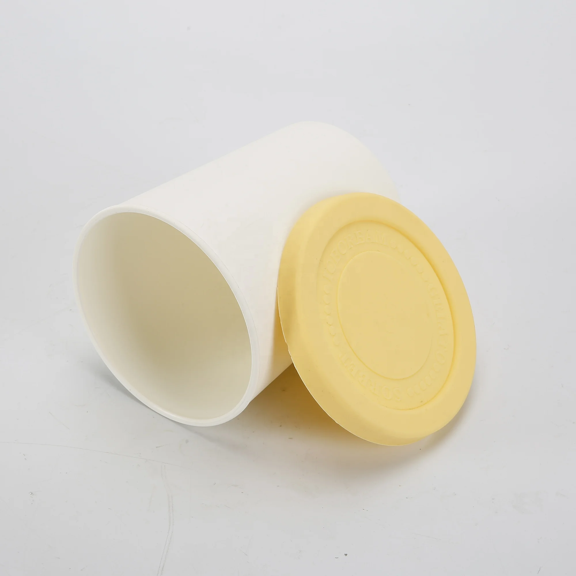 Великолепная плотно прилегающая Силиконовая крышка, легко укладываемый многоразовый контейнер для мороженого