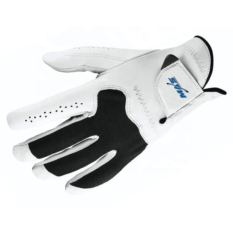 Перчатки Для Гольфа Cabretta Кожаные Мягкие полноцветные женские и мужские перчатки для гольфа с индивидуальным логотипом