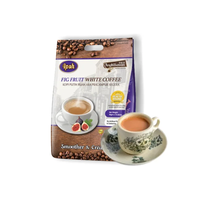 
Instant White Coffee Powder with Premium Flavor Dry Fig Fruit Malaysia Supplier 