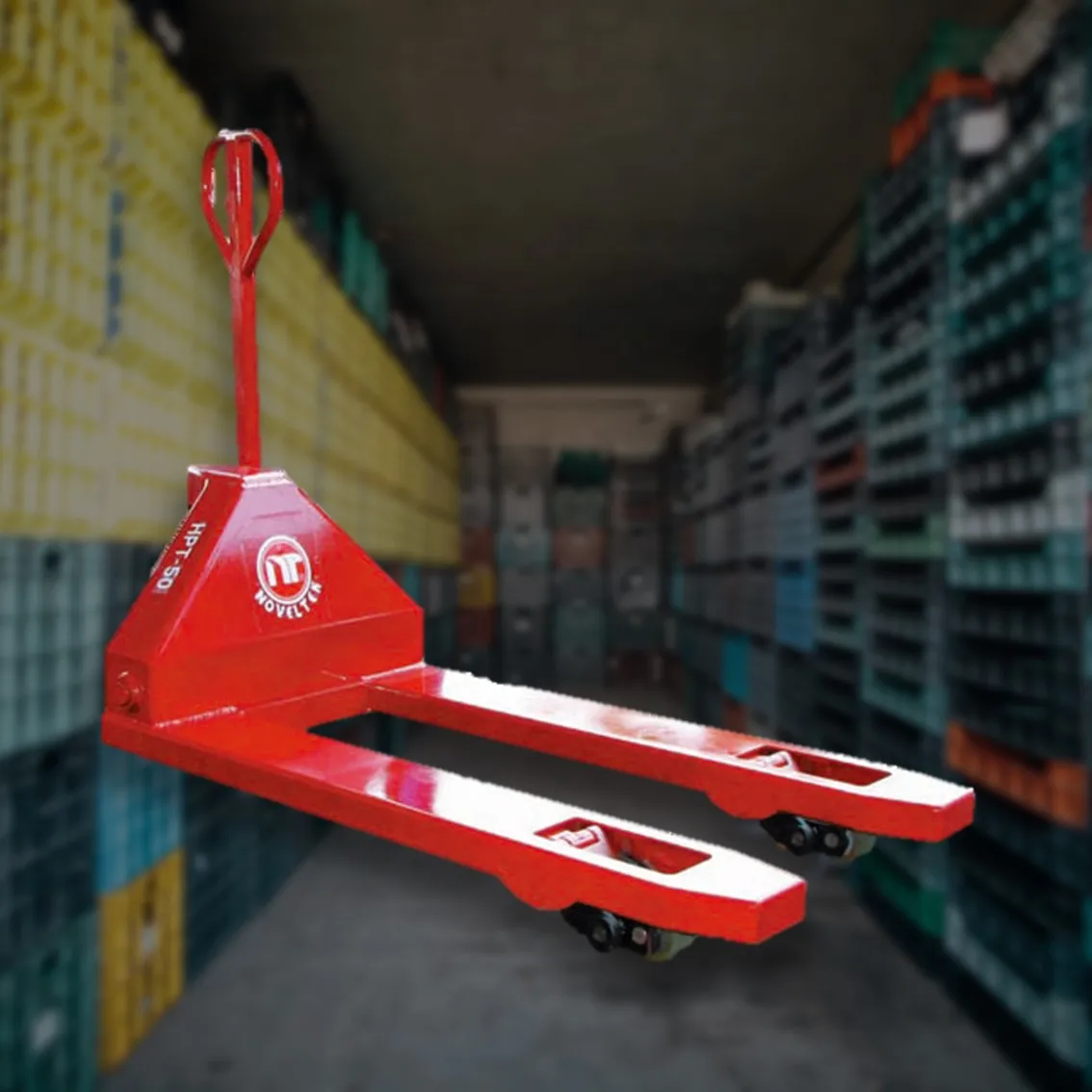 4 Ton Digital Hand Operated Lift Truck Manual Pallet Jack for warehouse