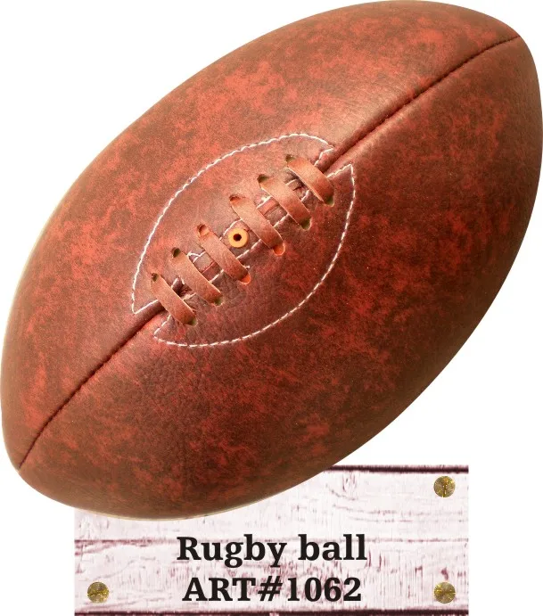  Рекламный Мини регби мяч из натуральной кожи рекламный Высокое качество Новый Дизайн Пользовательский логотип Регби