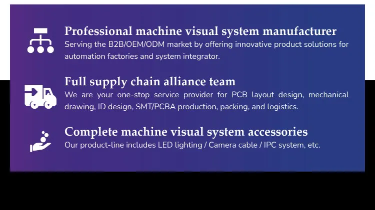 High Uniform LED Ring Light Machine Vision Light Source