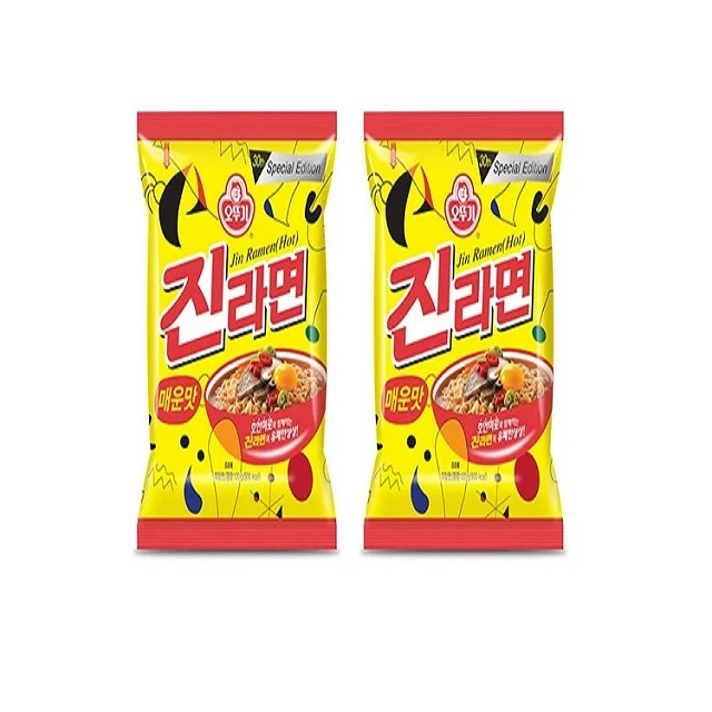  Цзинь рамен горячий 120 г корейской мгновенной еды