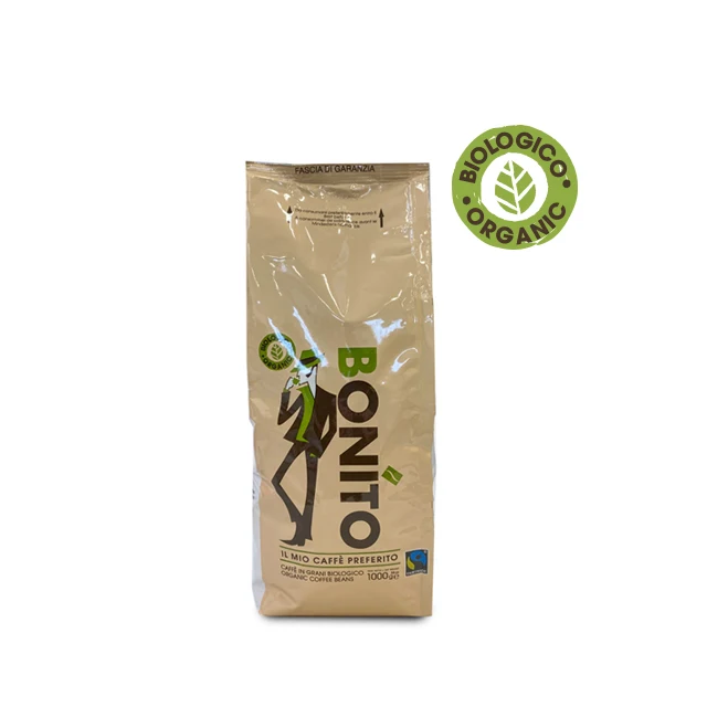 Сделанные в Италии органические арабика и робуста кофейные зерна