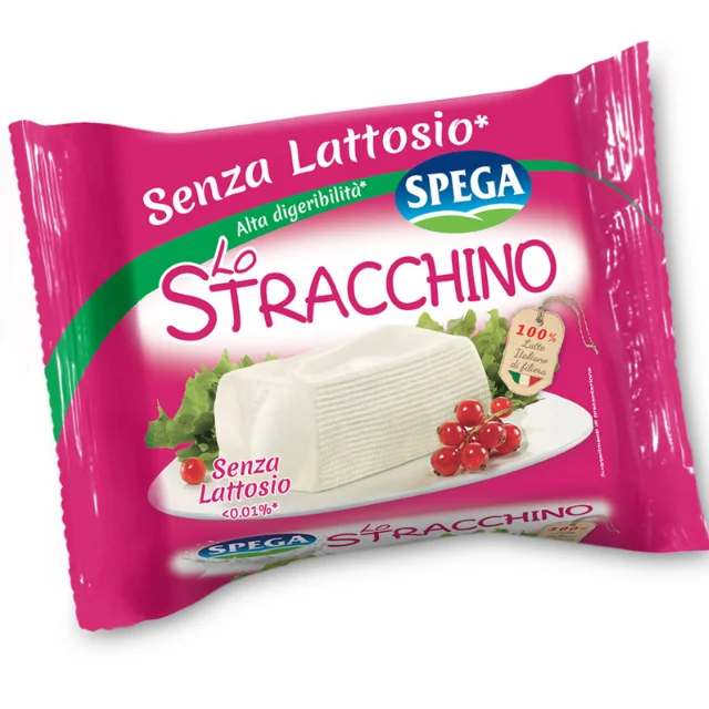 Casa radicci  italian quality production chilled fresh stracchino 100gr rectangular shape soft sweet dairy product cream cheese