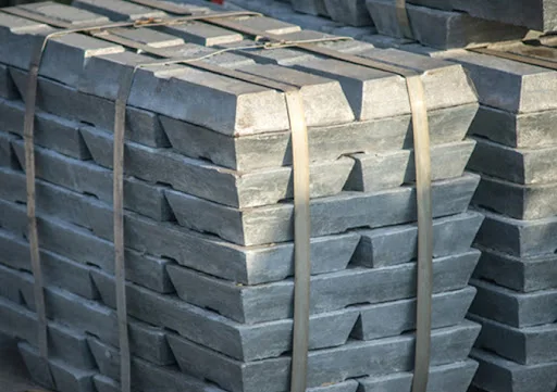 Zinc Ingots Pure Zinc Metal Ingots 99.99%
