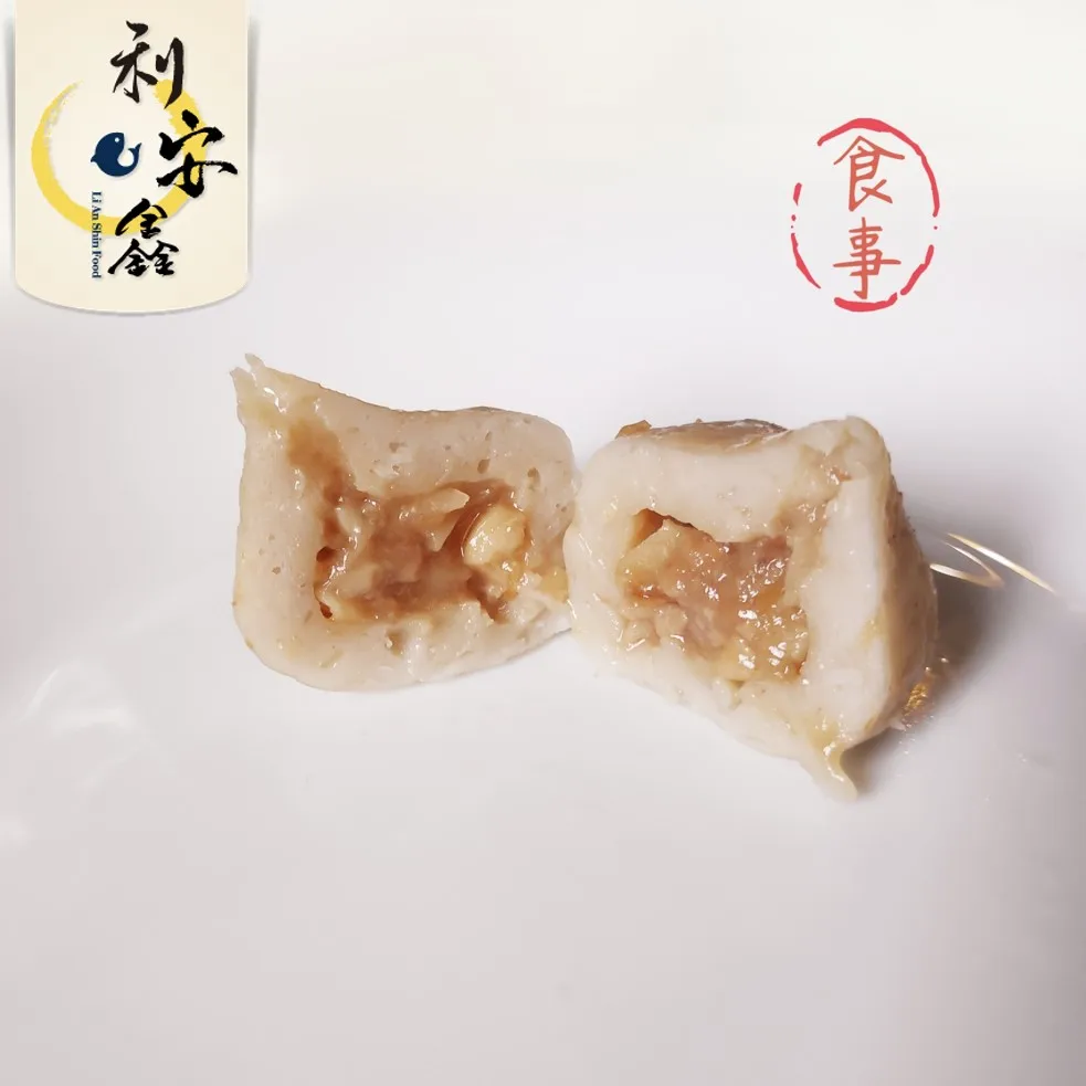 wholesale price zesty bamboo shoots fish ball for restaurant