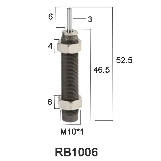 Масляный Гидравлический Буфер SHUYI RB1006