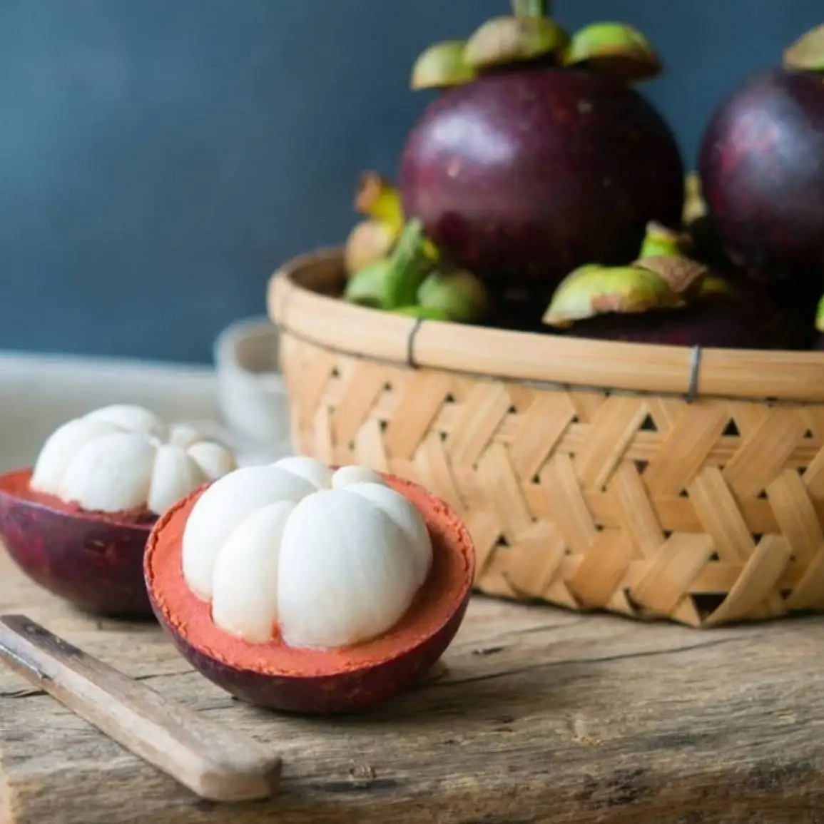 
AD Fresh Mangosteen frozen freeze dried paste Snack fruits Product of thailand by Zain Brand 