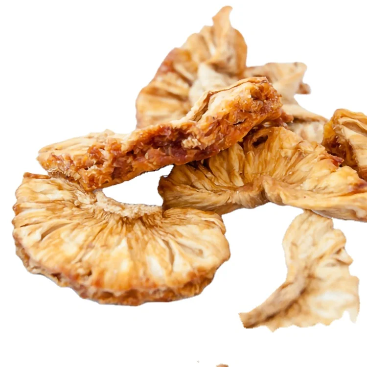 Натуральные сушеные фрукты без сахара, низкотемпературная выпечка, сушеные органические ананасовые ломтики