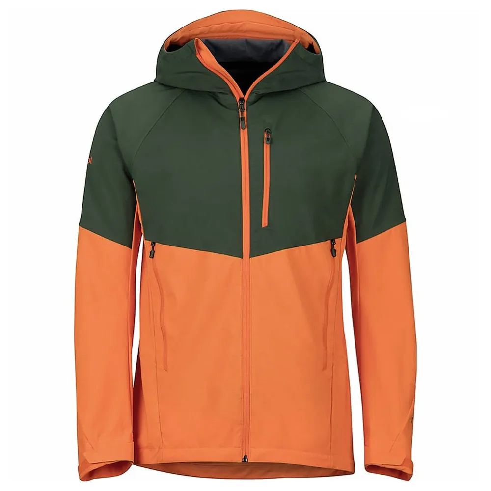 Мужская Уличная мягкая куртка с капюшоном