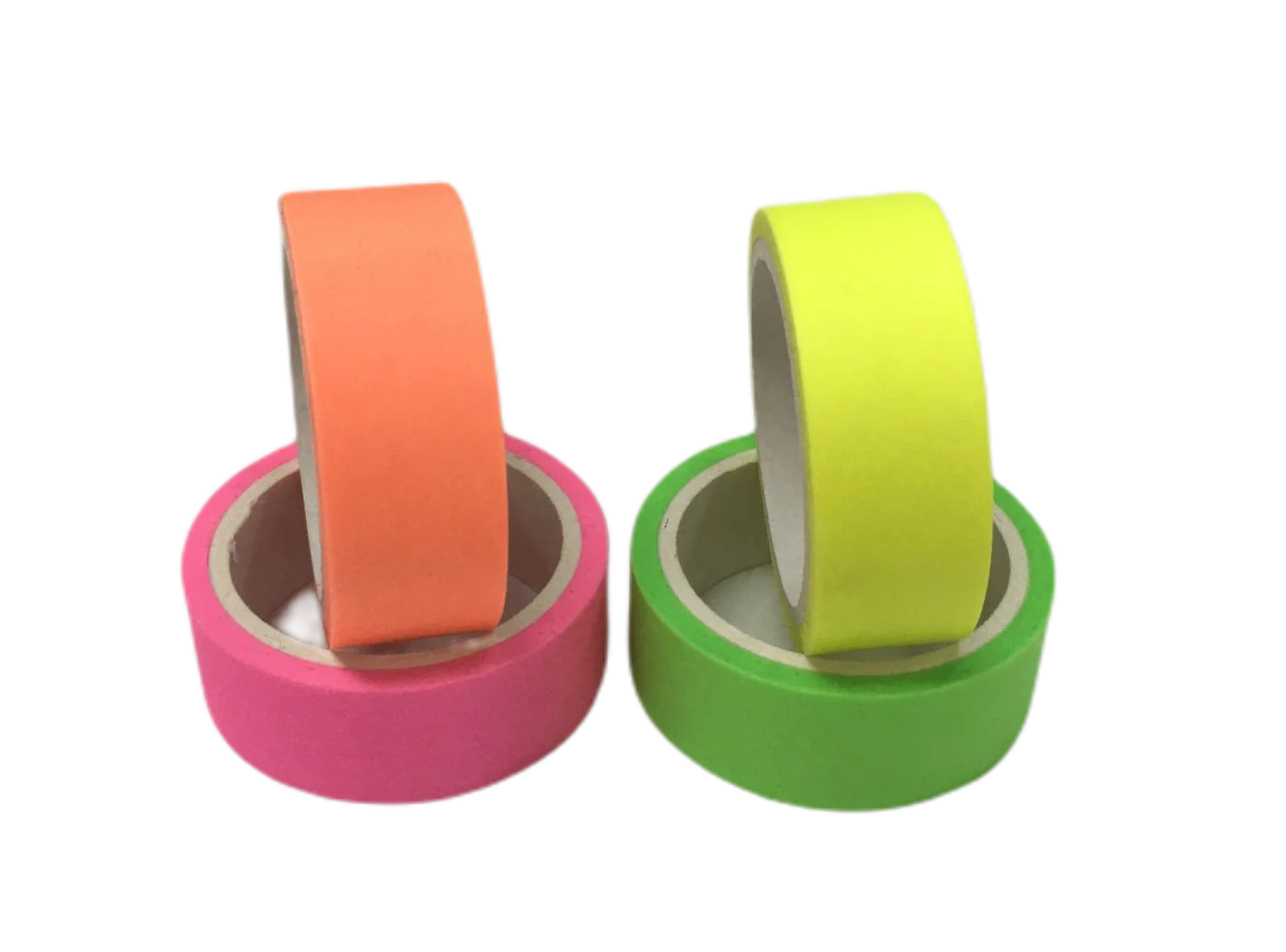 
Neon Washi Paper Tape, Colored Masking Tape 