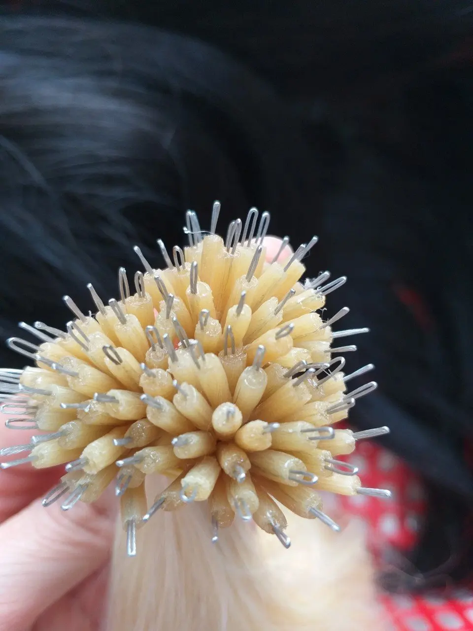 [Топ] высококачественные нано-кольца для наращивания волос необработанные натуральные волосы вьетнамские