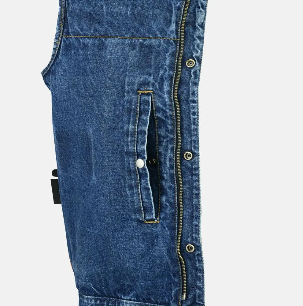 High Fashion Wholesale Mens denim vest/ Vest for men