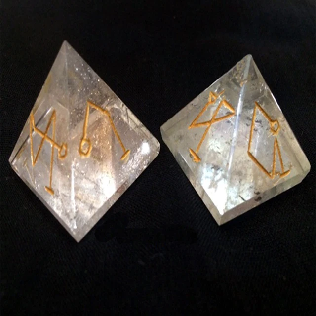 Crystal Quartz Arch Angle Pyramid Wholesale Reiki Sets