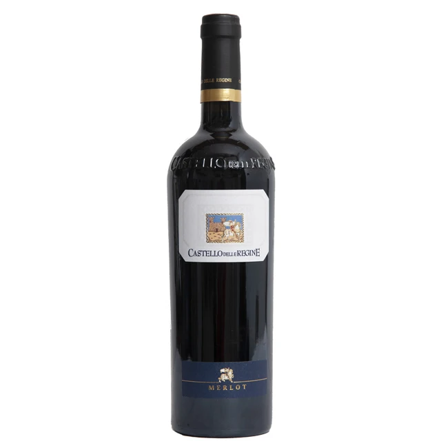 
TOP QUALITY Italian Red Wine MERLOT Umbria IGP 2006 750 ml drink table Wine 14% Vol. CASTELLO DELLE REGINE 