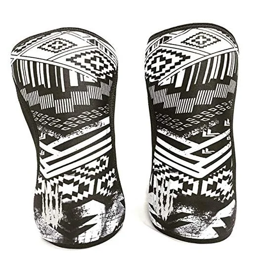 Customized Size Powerlifting Compression Weightlifting Knee Sleeve customized logo adjustable, stretchable , washable