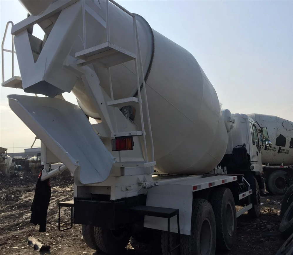 Used Concrete Mixer, ISUZU Diesel Concrete Mixer Truck for sale