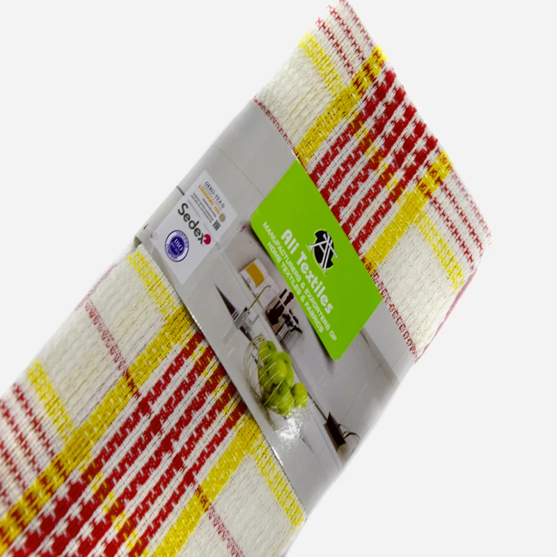 
100% COTTON CRAFT 3 Pc Pack Waffle Kitchen Towels 50x70Cm/80Grams-Pure Cotton, Absorbent Waffle Weave 