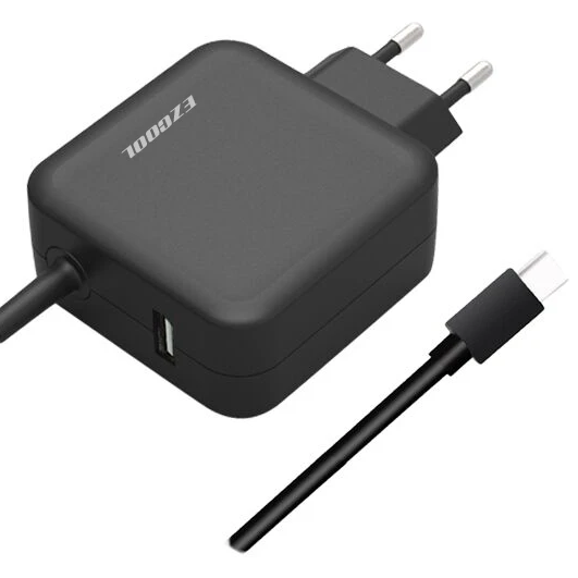 EZCOOL 65 Вт настенное зарядное устройство для ноутбука типа C с