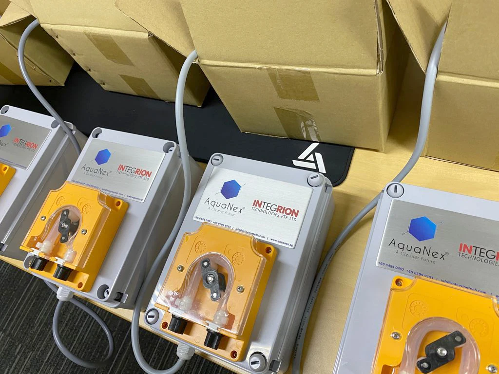 High Quality AquaNex Low Pressure Electric Peristaltic Dosing Pump Micro+ for Precise Volumetric Flow