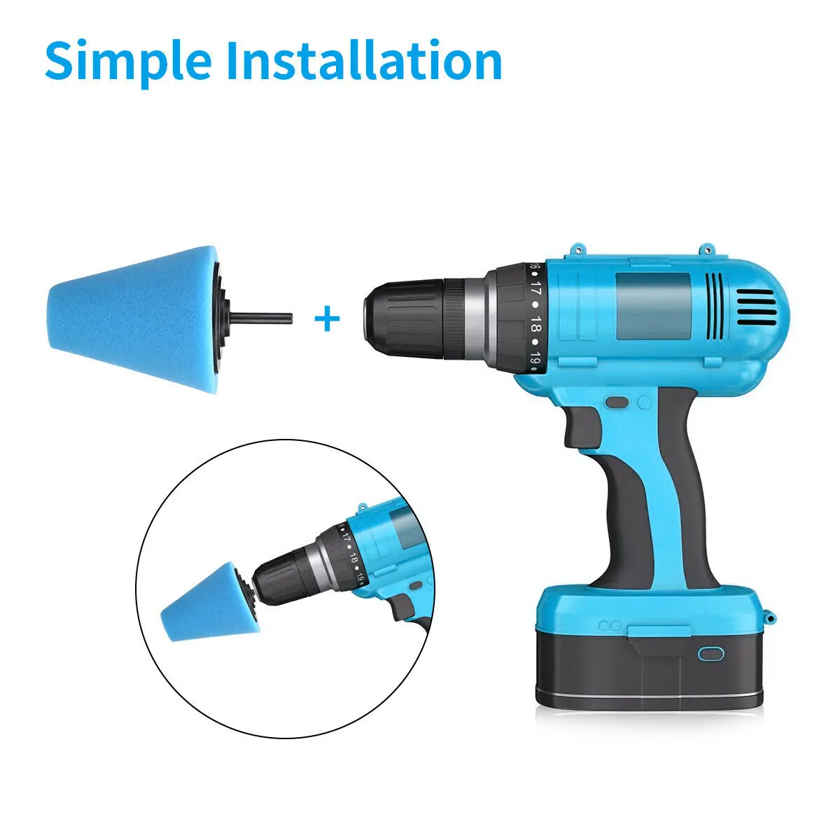 Новое поступление красная полировальная губка 80 мм с шариками для полировки автомобиля